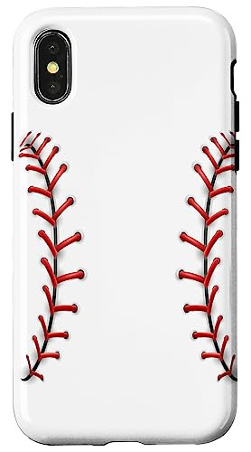 Funda Para iPhone X/xs Cool Baseball Threads Design