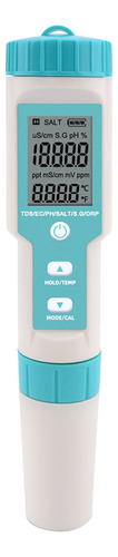 Medidor 7 En 1 De Ph/tds/ec/orp/sg/salinidad/temperatura