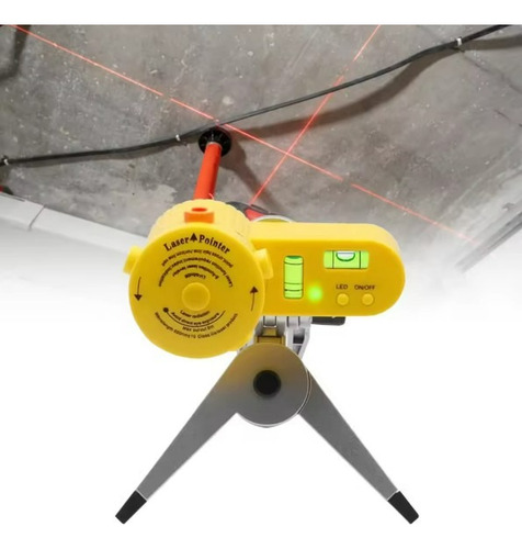 Nível A Laser Linhas 6 Modos Com Mini Tripé Multifuncional