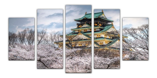 Cuadros Modernos Palacio Japonés 150x80 Cuadros Decorativos