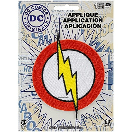 Parche Del Logotipo Originales De Dc Comics Aplicación Flash