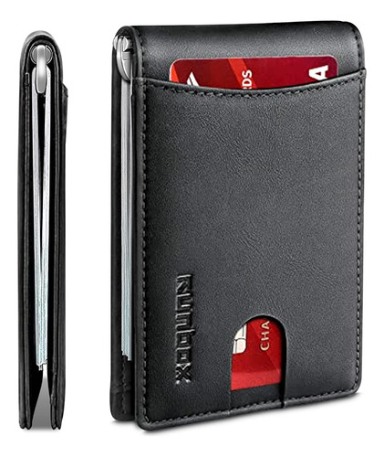 Cartera Runbox, Minimalista, 6 Ranuras, P/ Hombres, Delgada