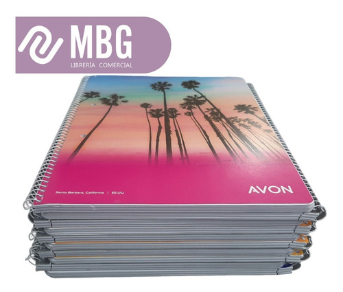 Imagen 3 de 7 de Cuaderno Universitario Barato Marca Avon Ray O Cuad X 10