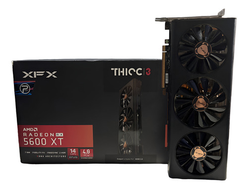 Xfx Rx 5600 Xt 6gb 14gbps - Placa De Video (Usado)