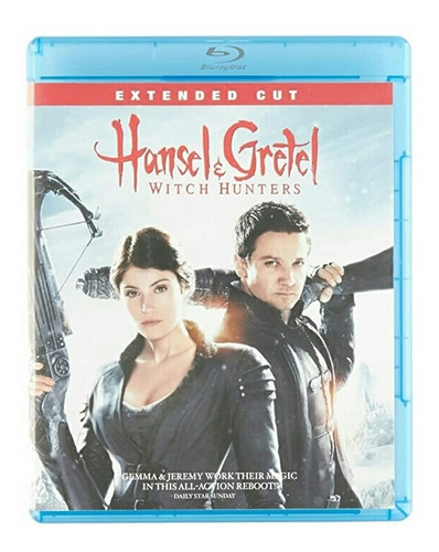 Hansel Y Gretel Cazadores De Brujas Blu Ray Película Nuevo