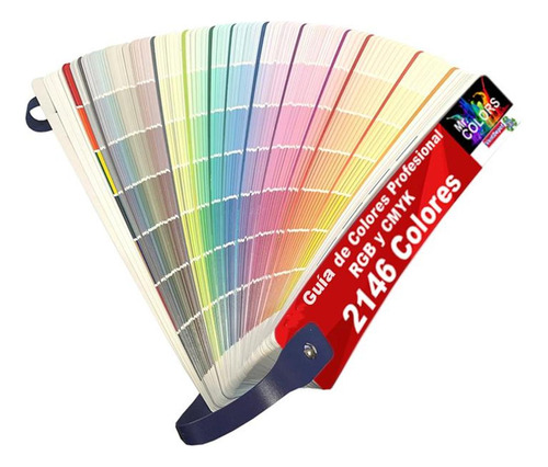 Guía De Colores Rgb Cmyk, Mxpan-001, 2146 Colores, 9 Familia