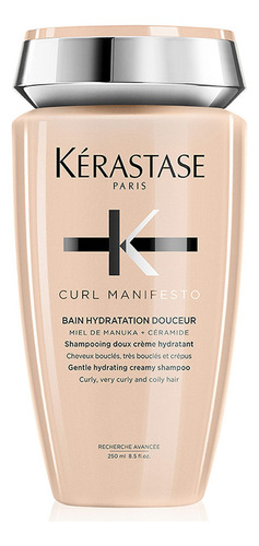 Curl Manifesto Bain Hydratation Douceur Shampoo 250ml | Kérastase