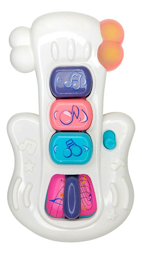 Guitarra Musical Con Luces Y Sonidos Infantil Baby Magnific 