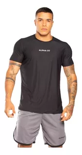 Camiseta Dry Essential Preta Treino Academia Caminhada