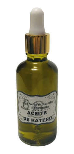 Aceite De Ratero O Buen Samaritano 50ml Hecho Con Plantas