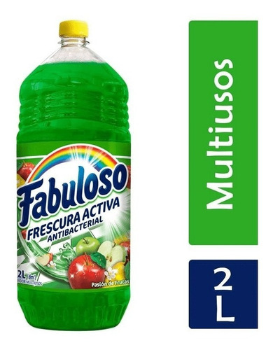 Limpiador Líquido Multiusos Fabuloso Aroma Pasion Frutas 2l