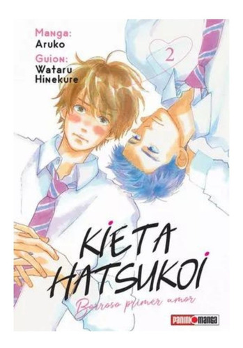 Borroso Primer Amor Kieta Hatsukoi Panini Manga Español