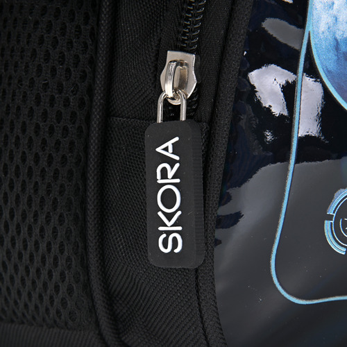 Mochila Escolar Skora Resistente Espalda Reforzada Diseño Color Negro Diseño De La Tela Gamer
