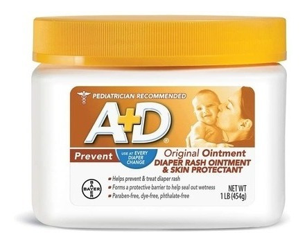 Imagem 1 de 10 de Pomada Assaduras A+d Ad Prevent Pote 454g Original Importada
