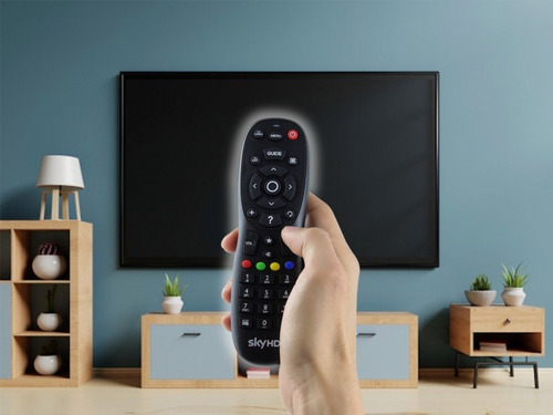 Imagen 3 de 10 de Control Original Sky Vetv Skyhd Con Pilas Nuevo