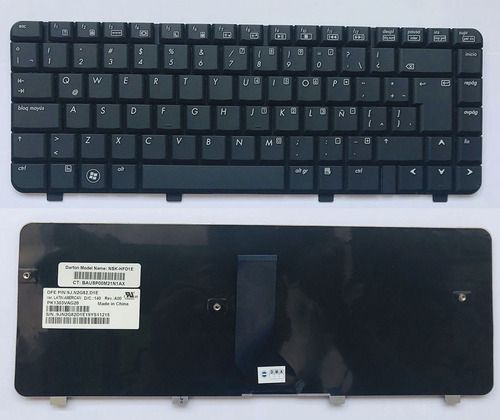 Teclado Hp Dv4-1000 Dv4-1100 Dv4-1200 Dv4-2000    