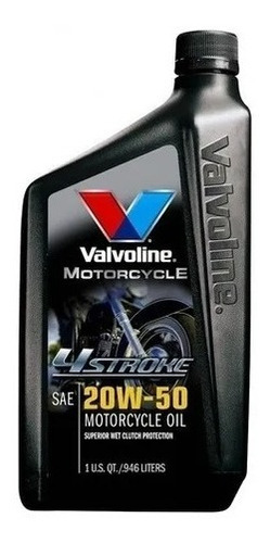 Aceite Valvoline 4 Stroke 20w-50 Motos Liber