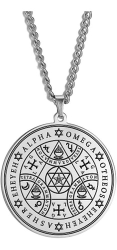 Hipee Enochian Angel Amulet Necklace Magic Talisman Archange