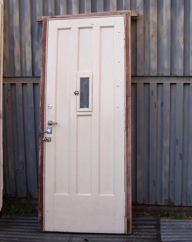 Puerta De Entrada Madera Roble Roble (Usado)