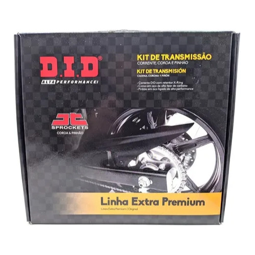 Kit Relação Transmissão Did Yamaha Yzf R1 09/14 Com Retentor