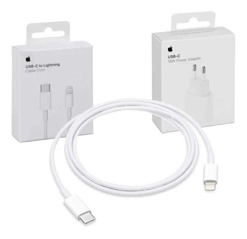 Cargador iPhone 11 12 13 Pro Max Original Apple Completo 20w