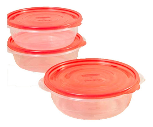 Envases 6 Piezas Takealongs Rubbermaid (1.182 Ml)