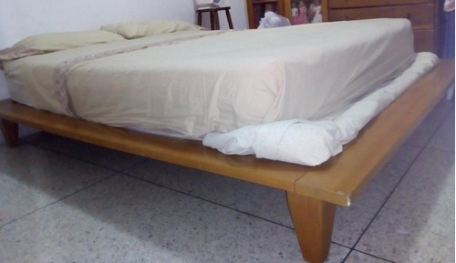 Cama De Madera Sin Colchón. Cama Baja Oferta