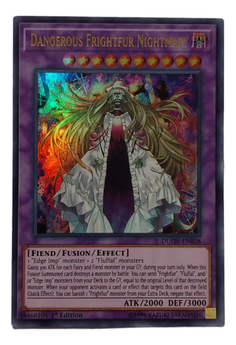 Dangerous Frightfur Nightmary  Ultra Rare Yu-gi-oh 