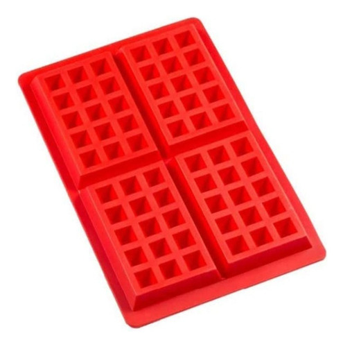 Moldes De Silicona Wafles Chocolate, Apto Para Horno