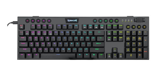 Teclado Gamer Inalambrico Redragon Horus K618rgb Switch Red