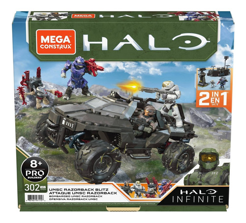 Mega Construx Halo Unsc Razorback Blitz