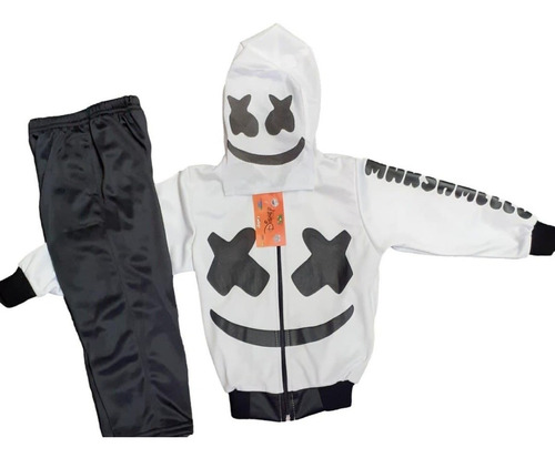 Conjunto De Pants Tipo Disfraz Marshmello