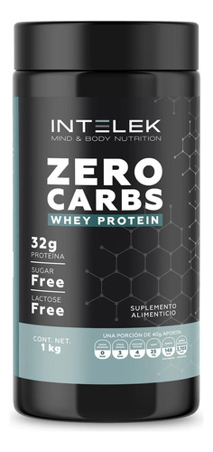 Proteína Zero Carbs Coco Caribe 1 Kg Intelek