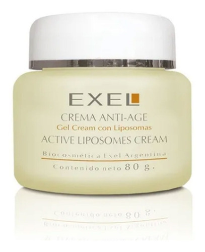 Crema Anti-age Con Liposomas Nutritiva Hidratante Exel 80ml