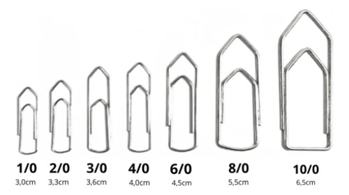 Clips Galvanizado Aco 1/0 Linha Leve C/100 Unid