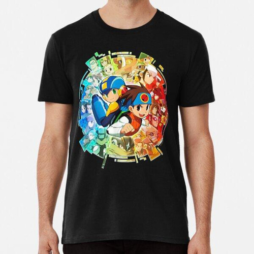 Remera Arte De La Colección Legacy De Mega Man Battle Networ