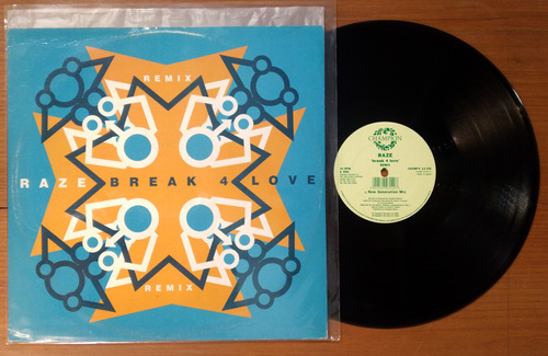 Raze Break 4 Love Remix 1994 Disco Maxi Vinilo Uk