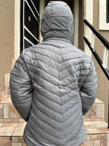 Campera Chiky Pink Lisa Impermeables Para Niños Gris Claro 12