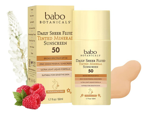 Babo Botanicals Daily Sheer - Locin De Proteccin Solar Miner