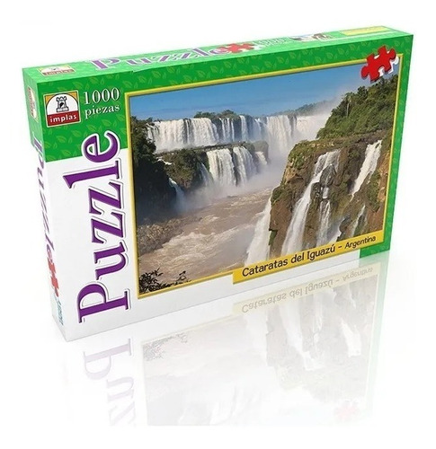 Rompecabezas 1000 Piezas Cataratas Del Iguazú Implas Cod 277