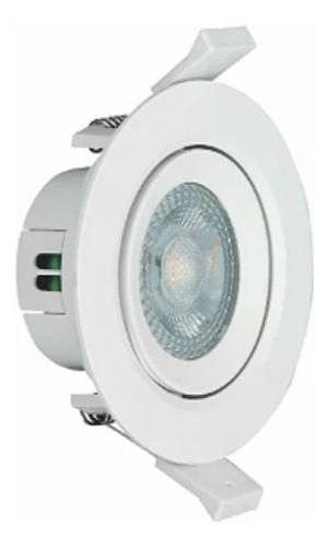 Spot Embutir Redondo 12w 6500k Branco Bivolt G-light 110v/220v