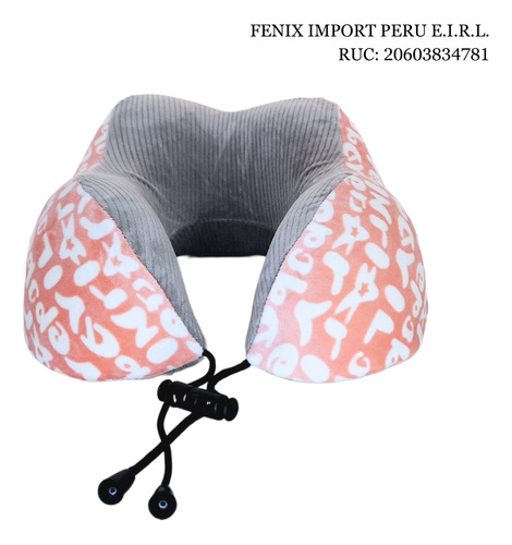 Almohada De Espuma Para Cuello Estampado