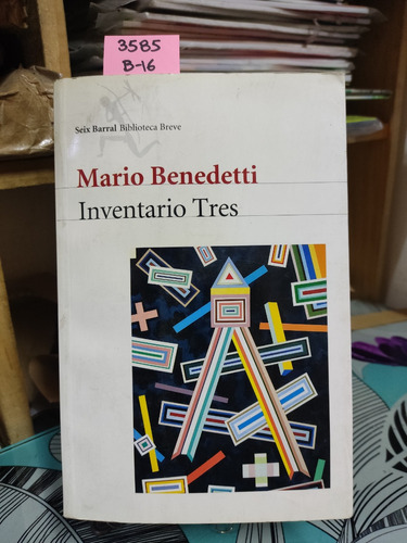 Inventario Tres Poesía Completa 1991-2001 // Mario Benedetti