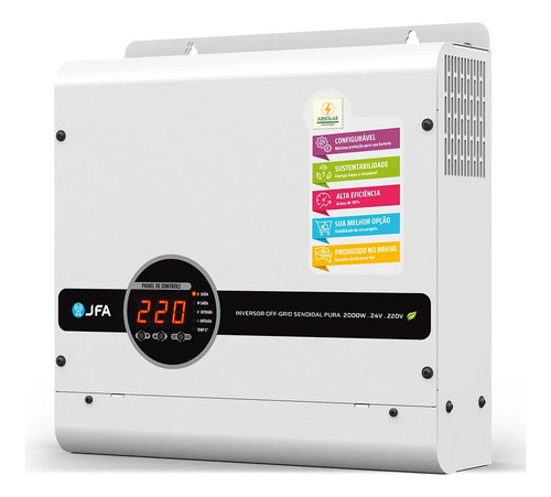 Inversor Off-grid Senoidal Pura 2000w - 24v - 220v
