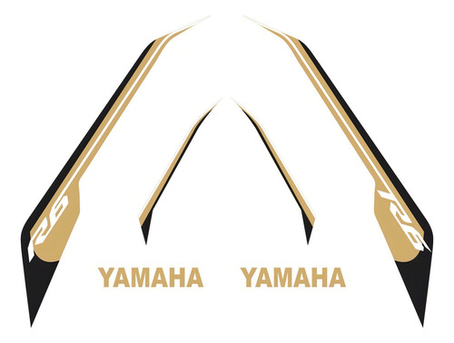 Adhesivo Yamaha Yzf R6 Tracks 2008 a 2016 Material 3 M Mod3