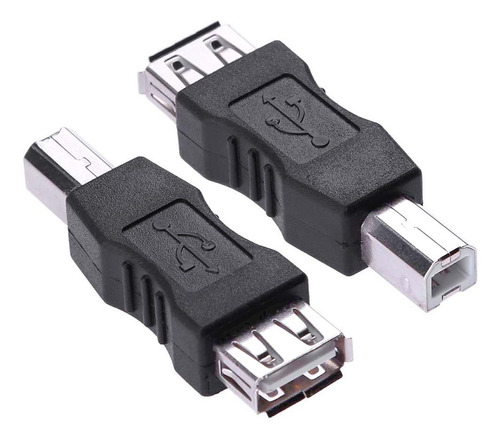 Herfair Adaptador Usb A A B Usb 2.0 A Hembra A Usb B Macho .