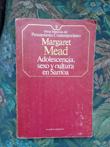 Margaret Mead  Adolescencia Sexoy Cultura En Samoa