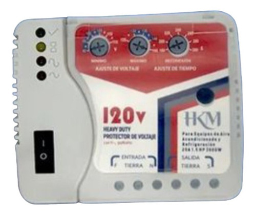 Protector De Voltaje 110v A/a Ajustable Refrigeracion C/c