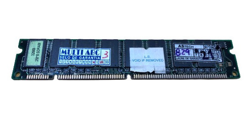 Memoria Sdram Dimm Pc 66 100 133 Mhz 168 Pinos Valor Unit 17