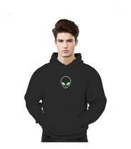Comprar Polerón Extraterrestre Marciano Alienware Brilla En La Oscuridad Alien